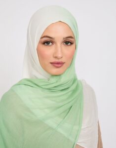 Green & White (Ombre Modal)